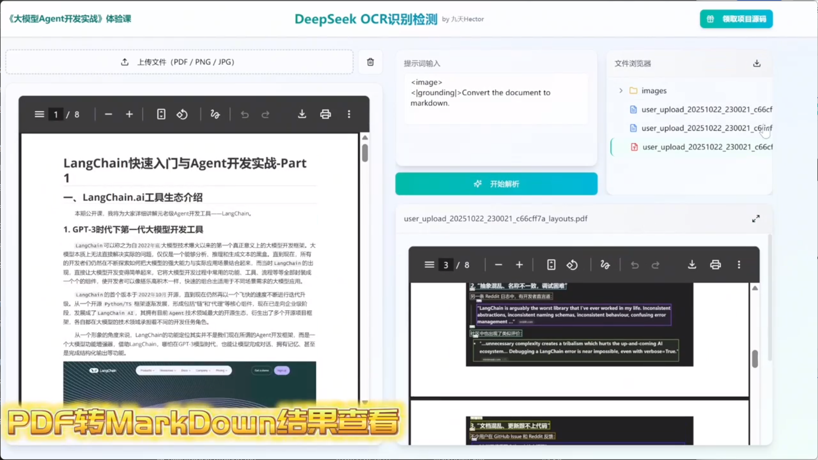 DeepSeek-OCR Web
