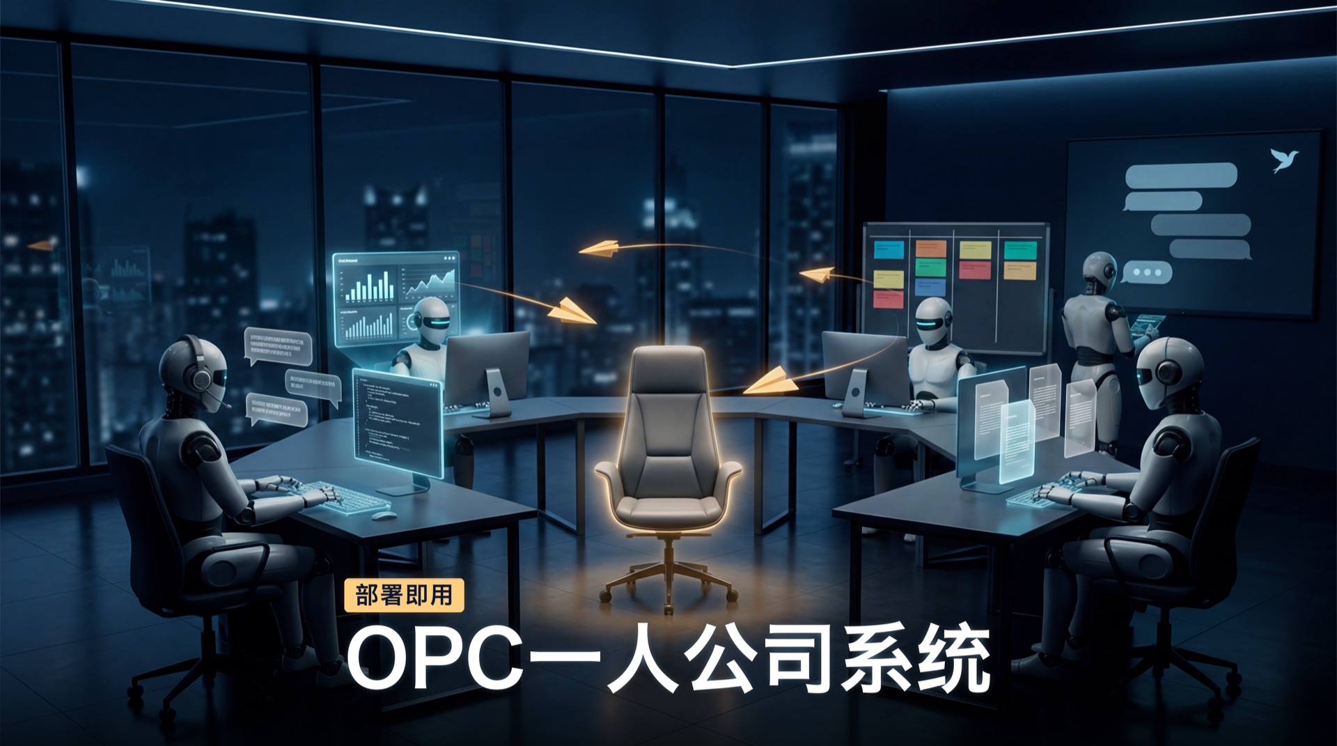 一人新媒体公司 AI 员工系统 缩略图